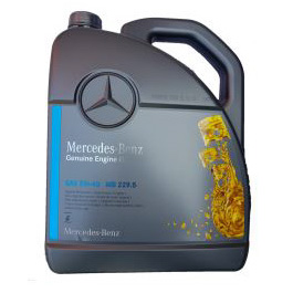 Ulei motor turisme MERCEDES 5W-40 norma MB 229.5 bidon 5L cod A000989860613AAEE