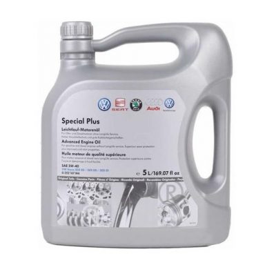 Ulei motor original VW AUDI 5W-40 Special Plus bidon 5L norma 502.00/506.00/505.01 cod G052167M4