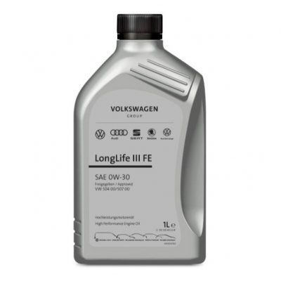 Ulei motor original VW AUDI 0W-30 LongLife III FE flacon 1L norma 504.00/507.00 cod GS55545M2EUR
